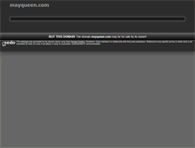 Tablet Screenshot of mayqueen.com